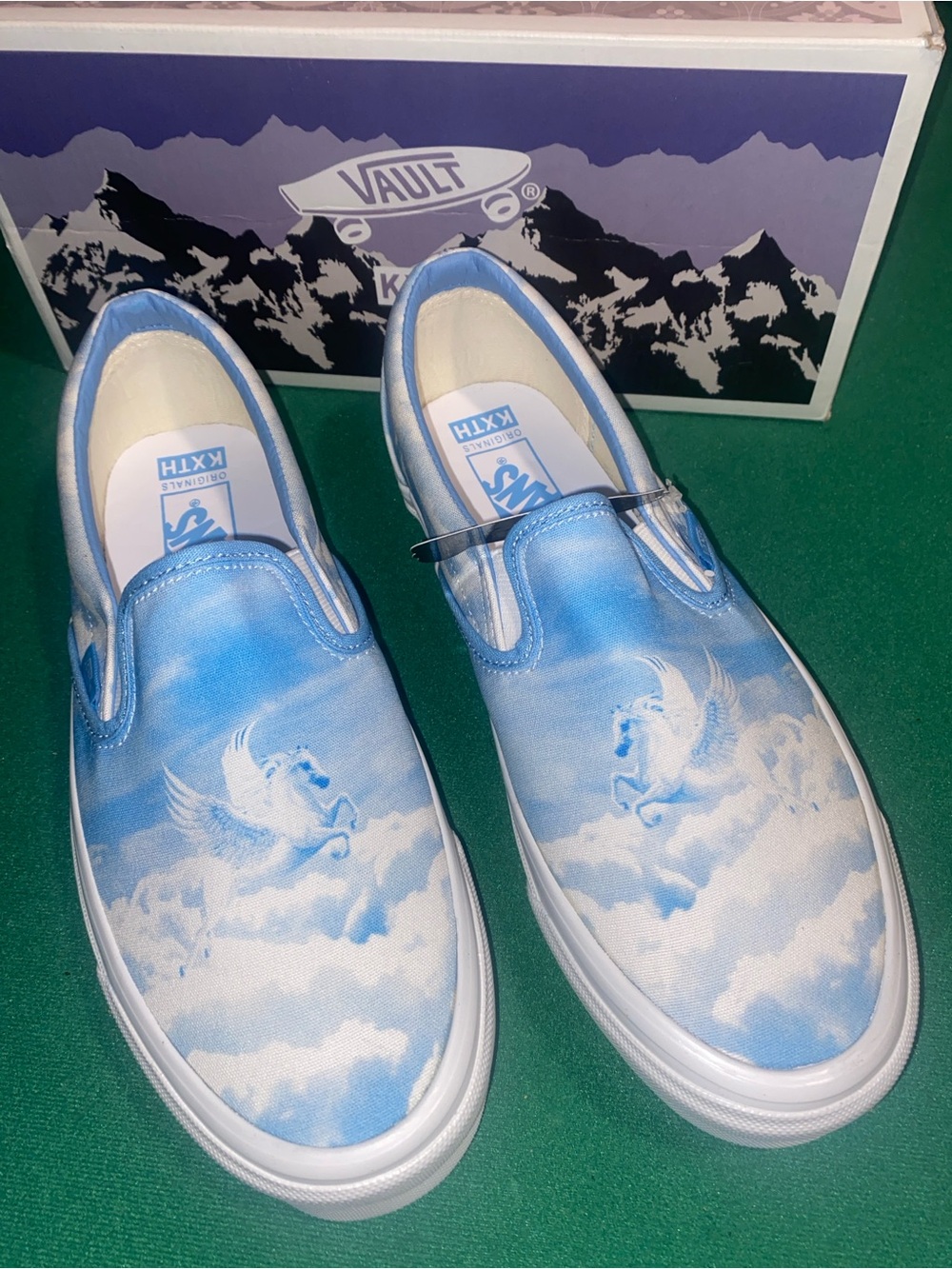 Vans Sky Pegasus Slip-On Sneakers - Blue/White